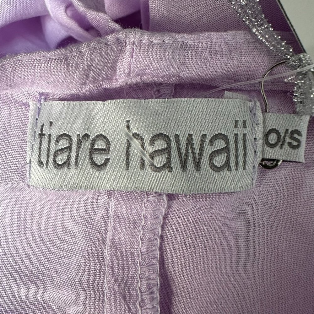 Tiare Hawaii Purple and Blue Swim Coverup - Picture 3 of 5